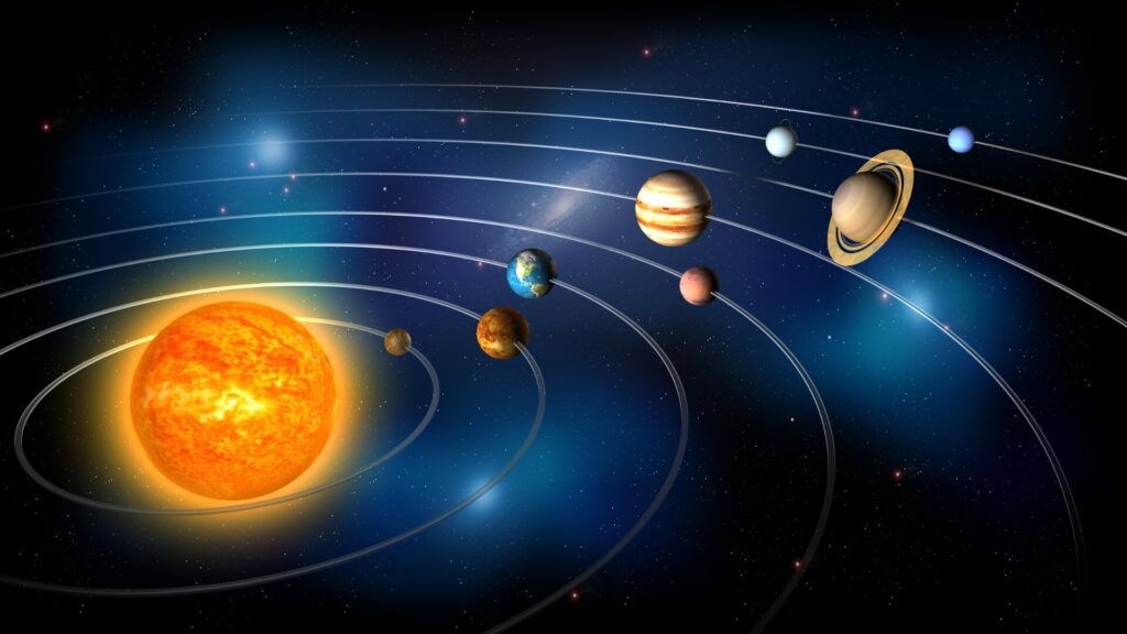 solar system wallpaper