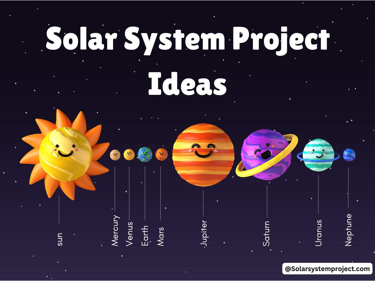 Solar system project ideas featuring solar-powered experiments, models, and renewable energy applications.